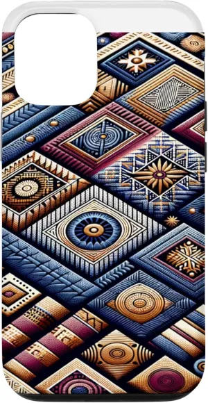 iPhone 15 That Melanin Tho Black Owned Business Aso Oke Cloth Inspired Case