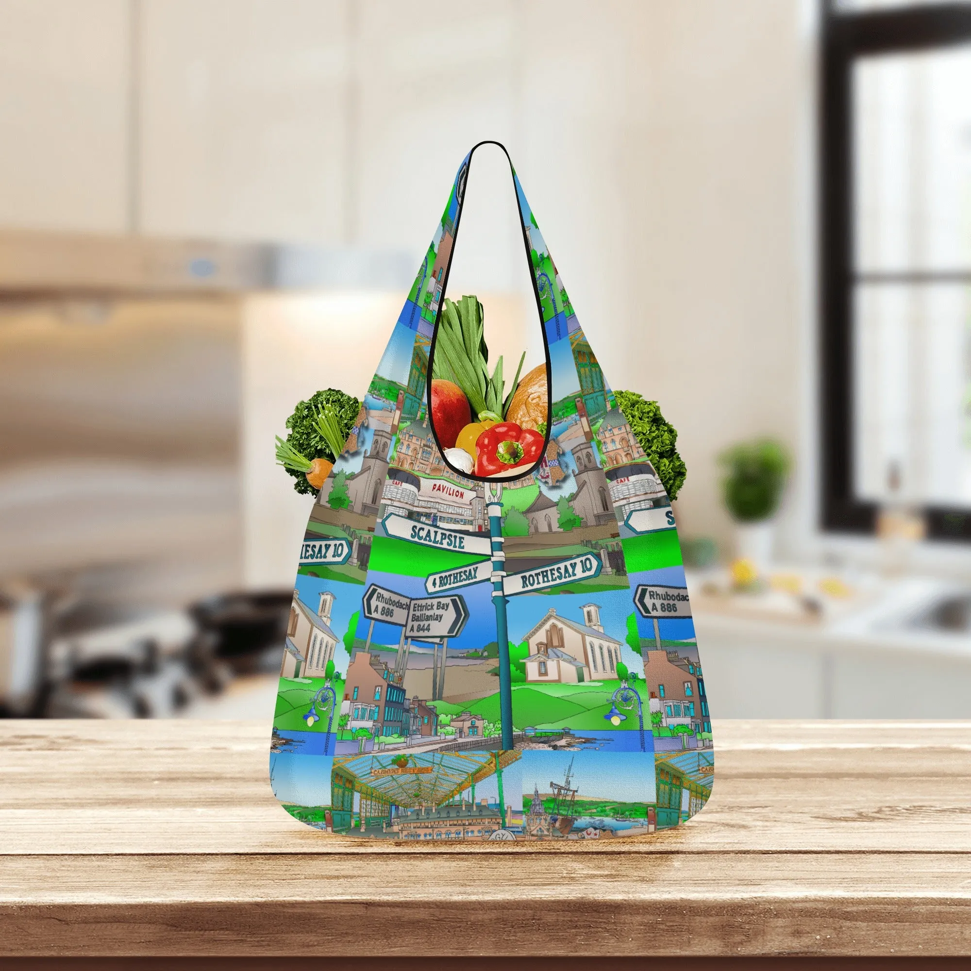 Isle of Bute - 3 Pack of Grocery Bags - Free p&p Worldwde