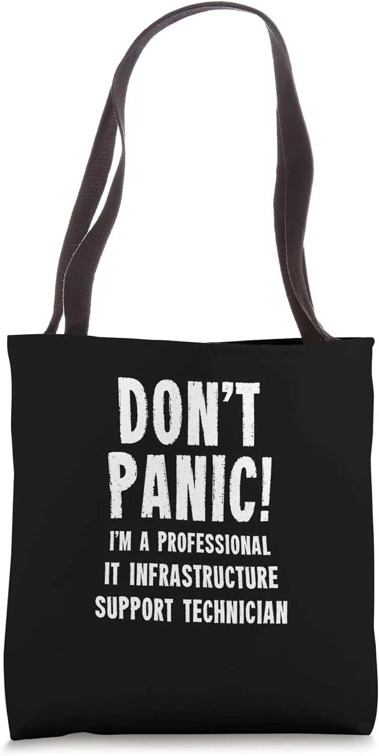 IT Infrastructure Support Technician Tote Bag
