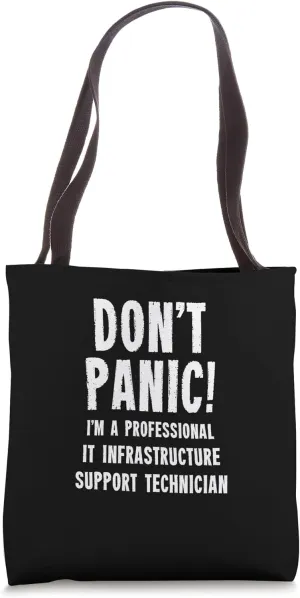 IT Infrastructure Support Technician Tote Bag