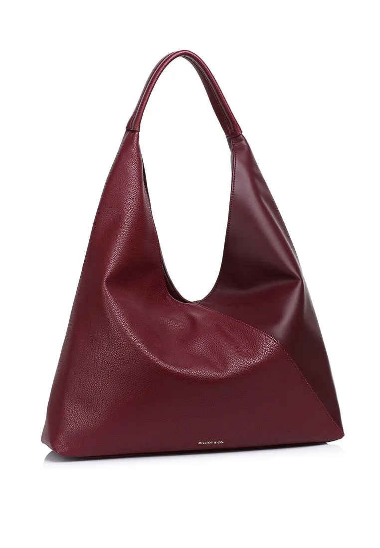Jamila Functional Pocket Tote Bag (Maroon)