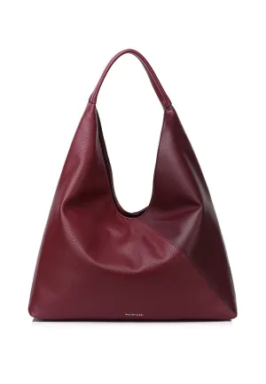Jamila Functional Pocket Tote Bag (Maroon)