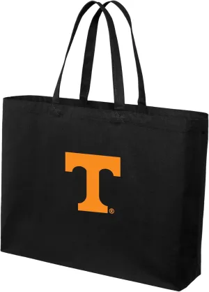 JUMBO Tennessee Vols Tote Bag or Large Canvas University of Tennessee Shopping Bag