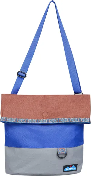 KAVU Kopachuck Cross Body Tote Bag Adjustable Strap Fold Over Top