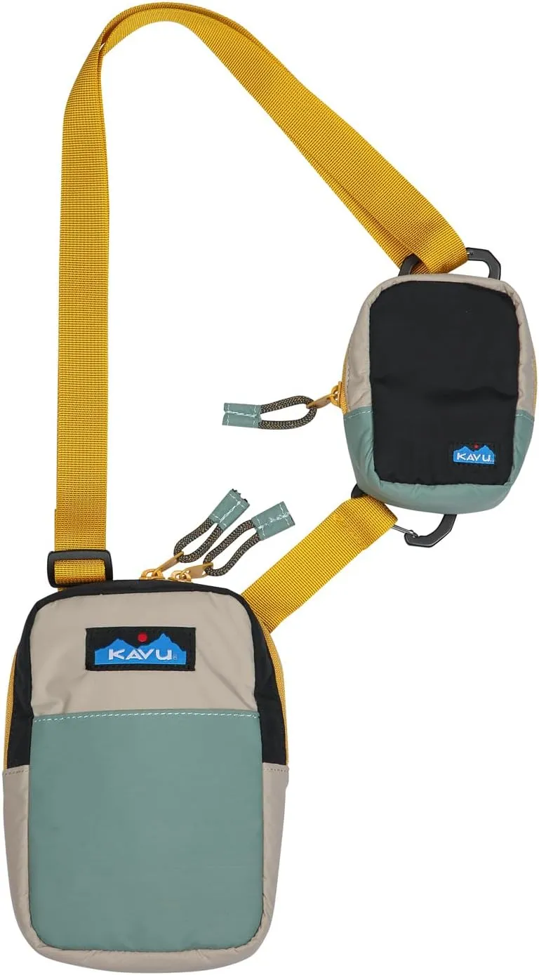 KAVU Yorktown 2 N 1 Crossbody Pack Modular Lightweight Bag