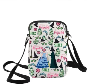 KEYCHIN Musical Elphaba And Glinda Crossbody Bag Elphaba And Glinda Fans Gifts You’Re Gonna Be Popular Shoulder Bag