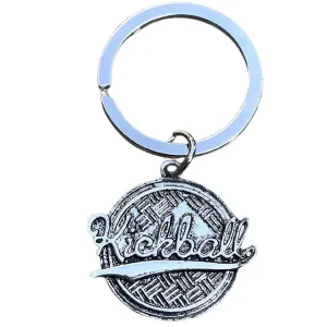 Kickball Charm Keychain