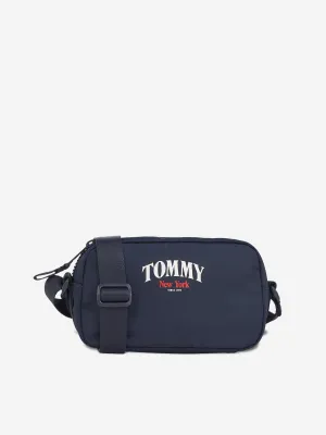 Kids Varsity Crossbody Bag in Navy (18cm)