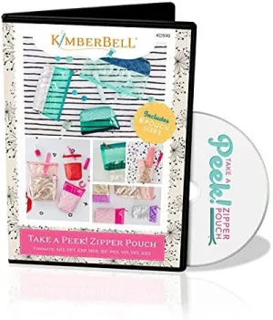 Kimberbell Take A Peek Pouches Machine Embroidery CD