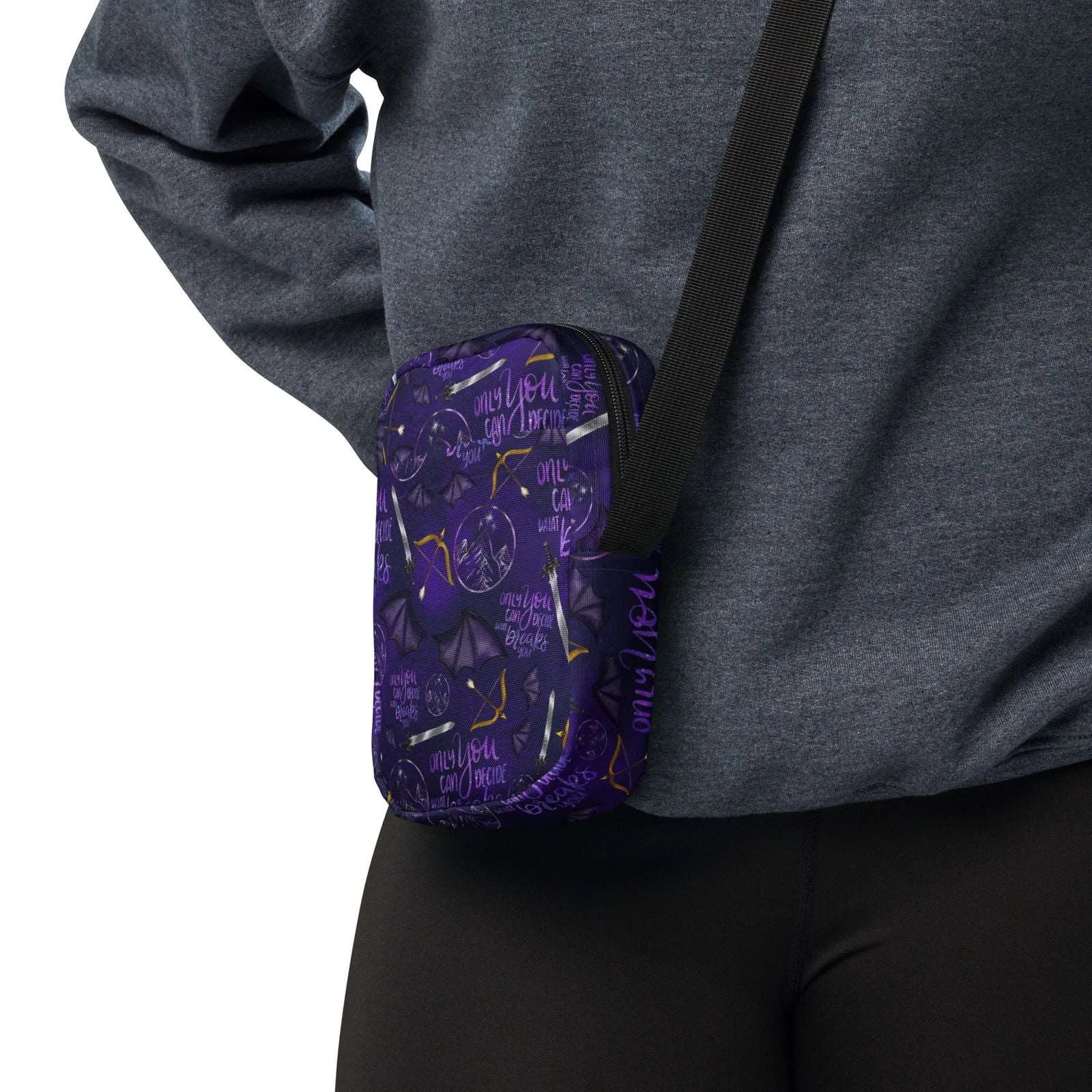 Kindle Crossbody Bag | ACOTAR Night Court | SJM Bookish Merch