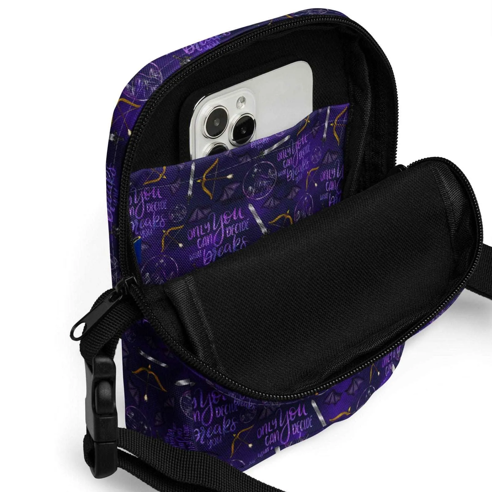 Kindle Crossbody Bag | ACOTAR Night Court | SJM Bookish Merch