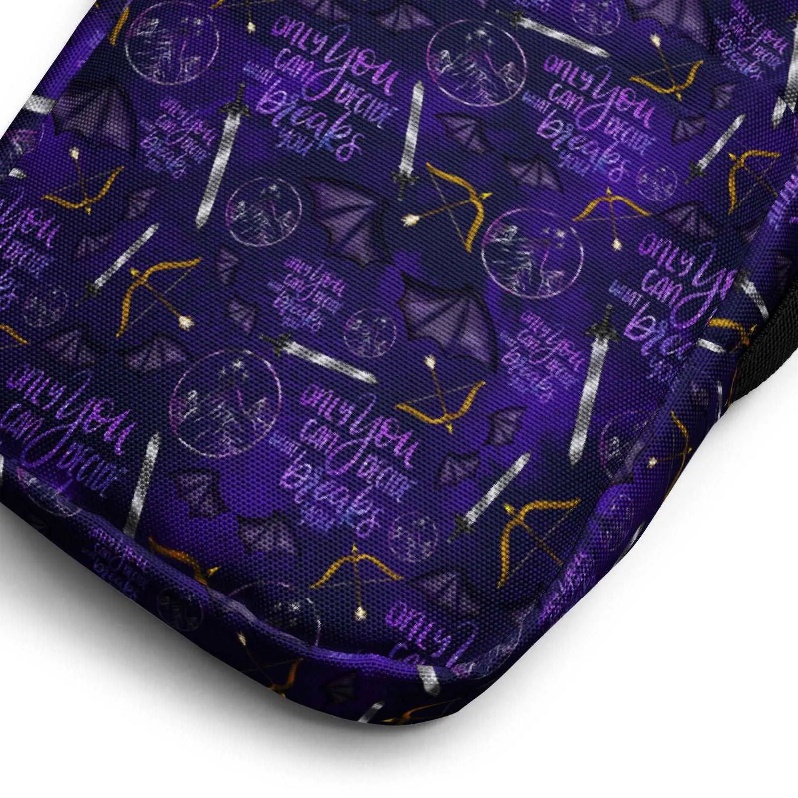 Kindle Crossbody Bag | ACOTAR Night Court | SJM Bookish Merch
