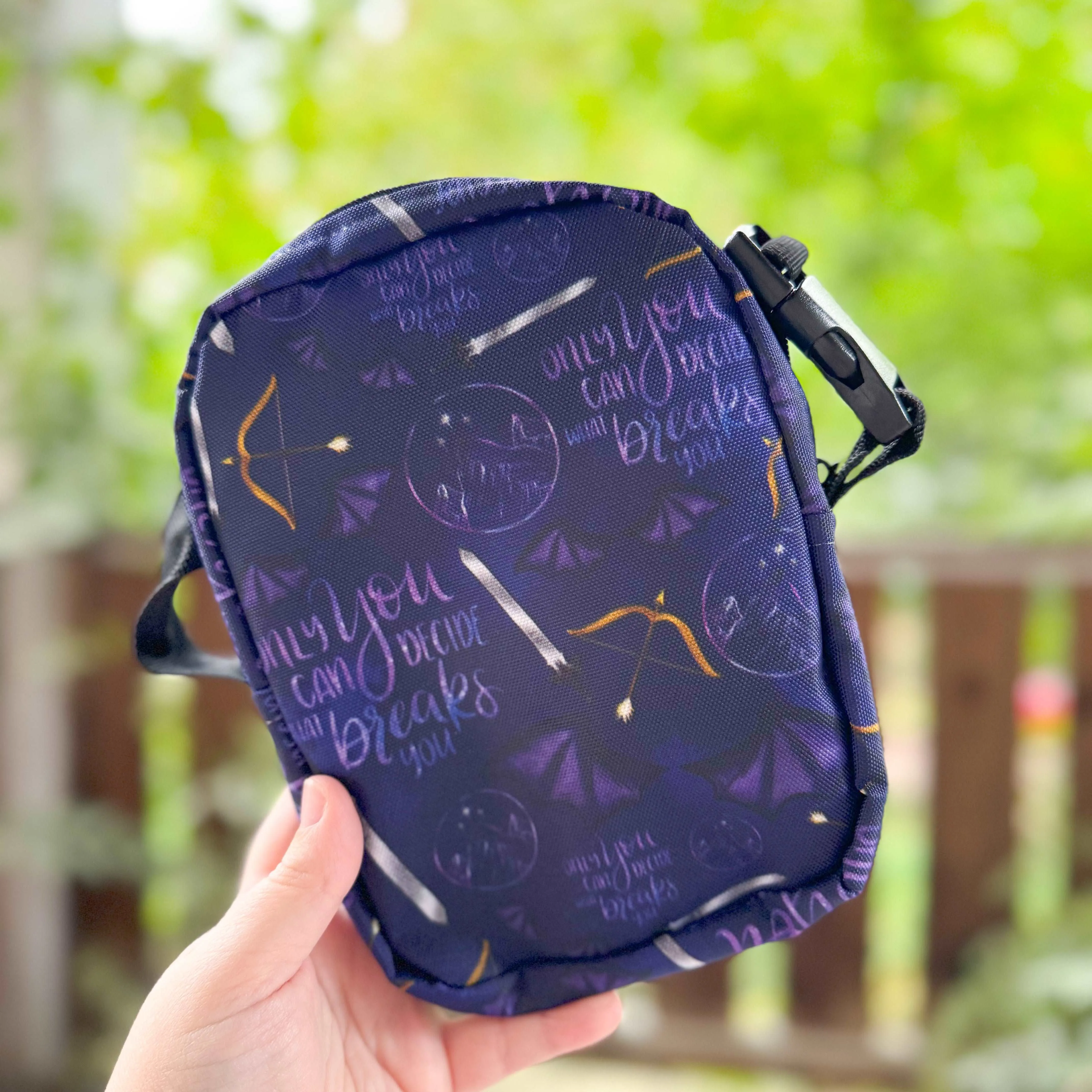 Kindle Crossbody Bag | ACOTAR Night Court | SJM Bookish Merch