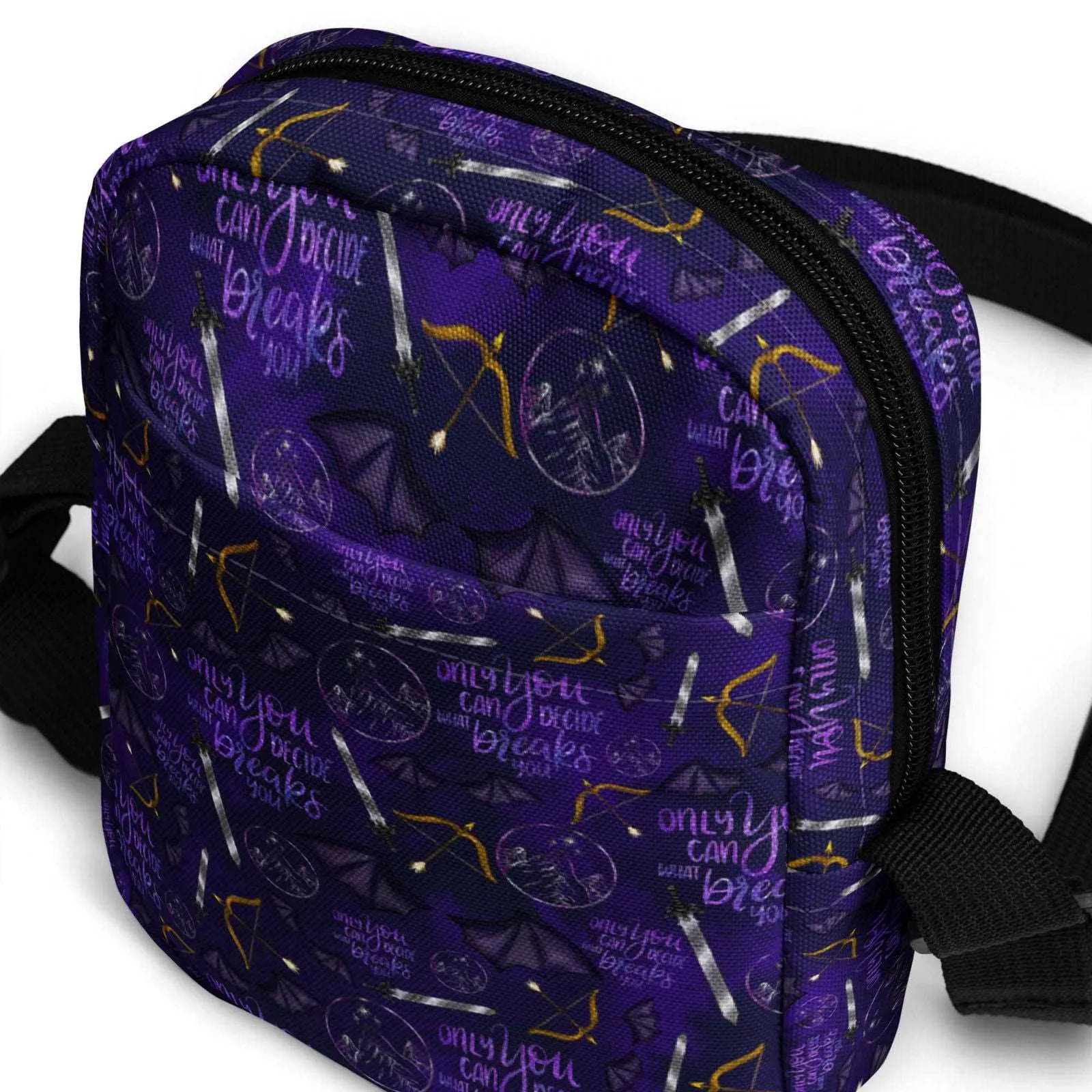 Kindle Crossbody Bag | ACOTAR Night Court | SJM Bookish Merch