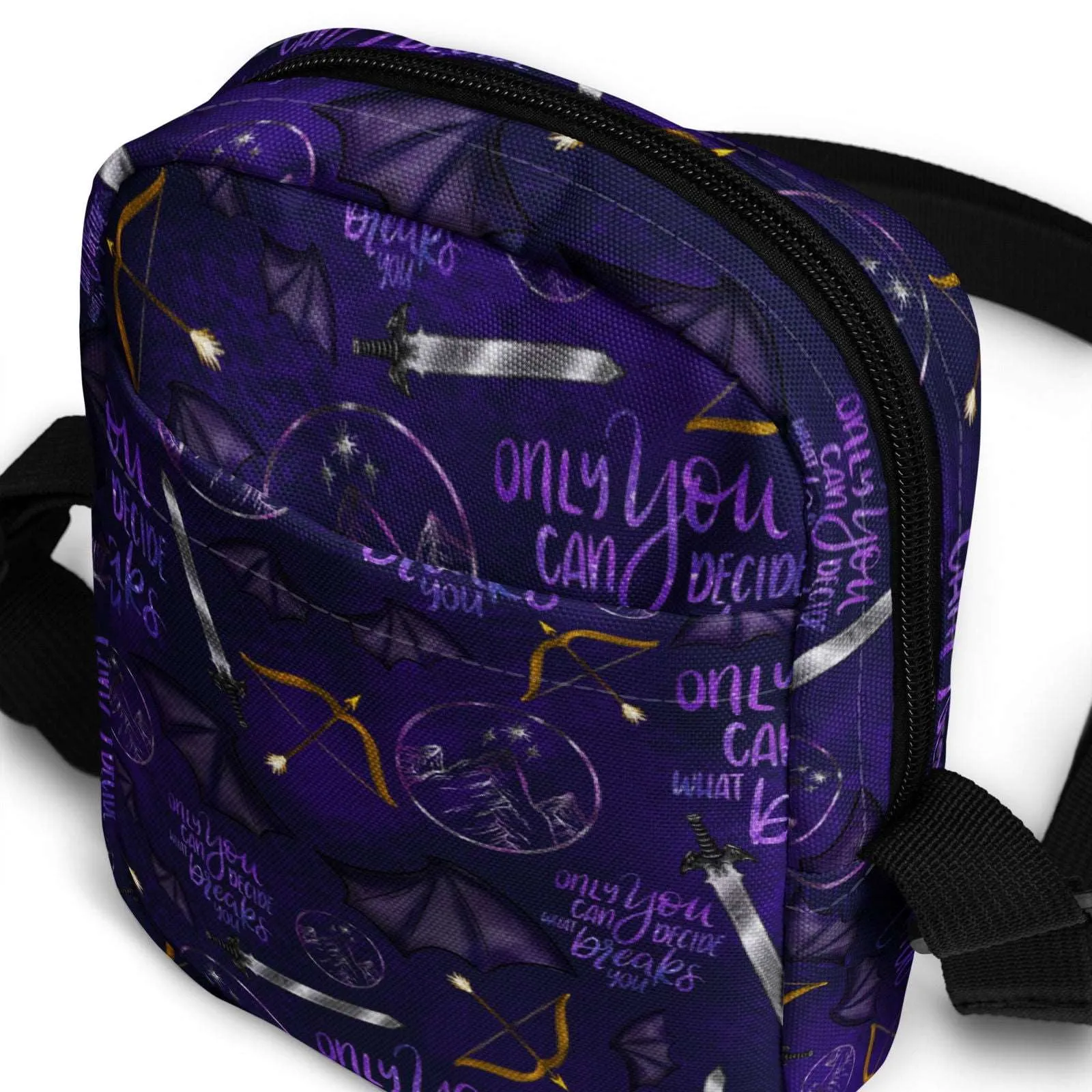 Kindle Crossbody Bag | ACOTAR Night Court | SJM Bookish Merch
