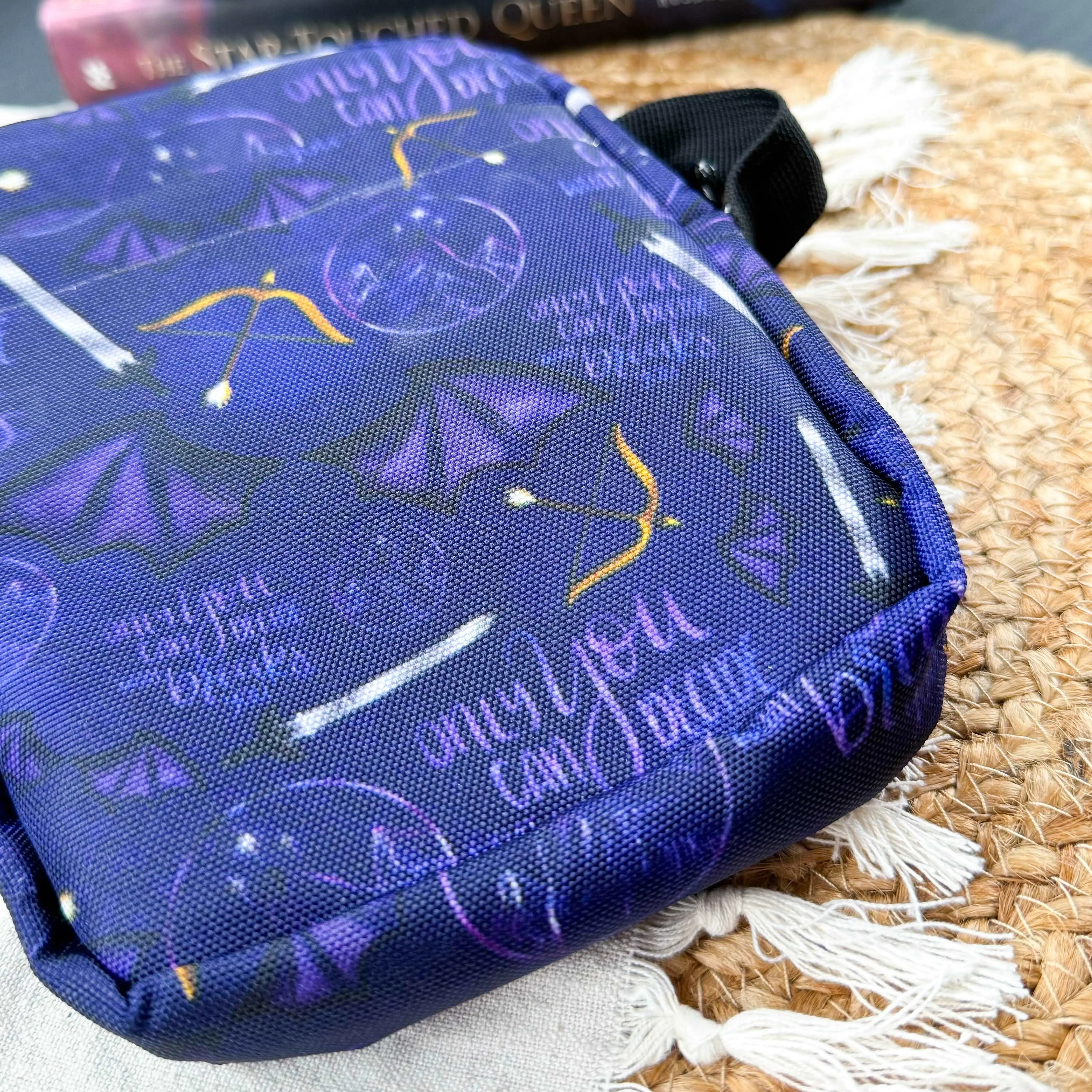 Kindle Crossbody Bag | ACOTAR Night Court | SJM Bookish Merch