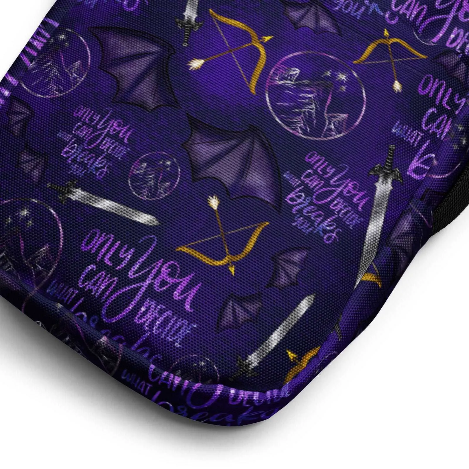 Kindle Crossbody Bag | ACOTAR Night Court | SJM Bookish Merch