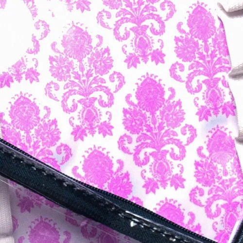 Kiss and Make Up - Navy/Damask