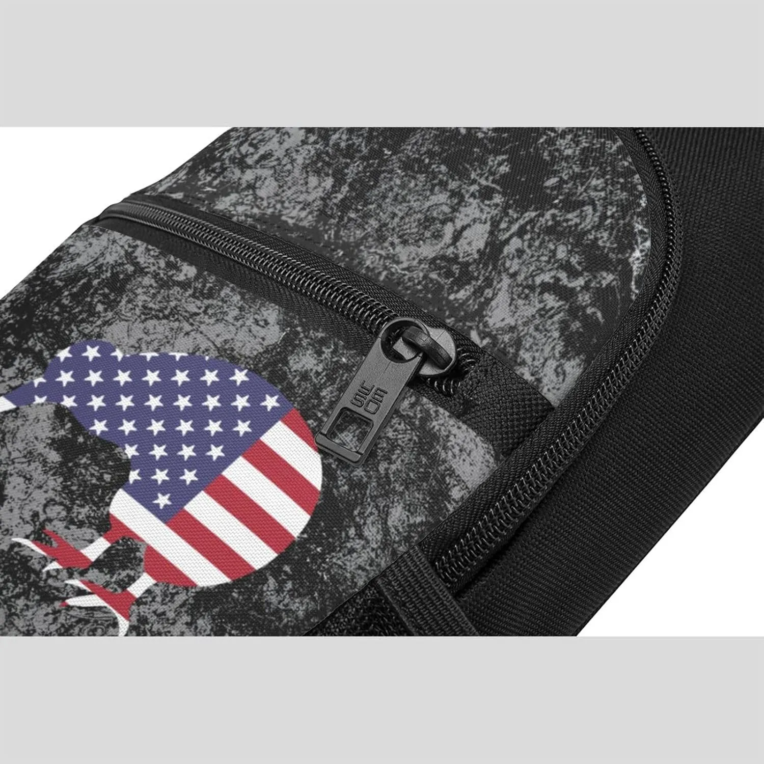 Kiwi Bird New Zealand USA Flag Sling Bag Crossbody Backpack Shoulder Casual Daypack Bags for Men Women