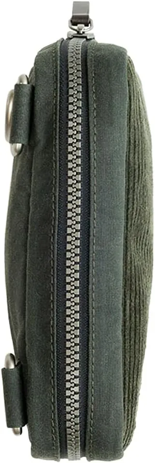 Kolo Myles Shoulder Sling Bag, Cross-Body Shoulder Strap, Organic Waxed Cotton Canvas