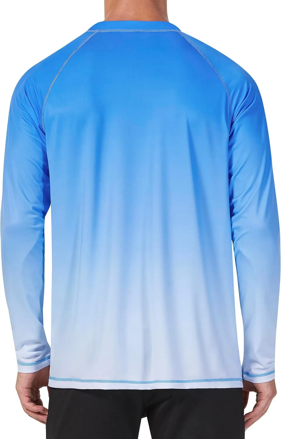 KPSUN Mens Swim Shirts UPF 50  Rash Guard Long Sleeve Sun UV Protection Beach Shirts Quick Dry Fishing T-Shirt