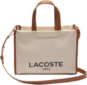 Lacoste Heritage Canvas Shopping Bag