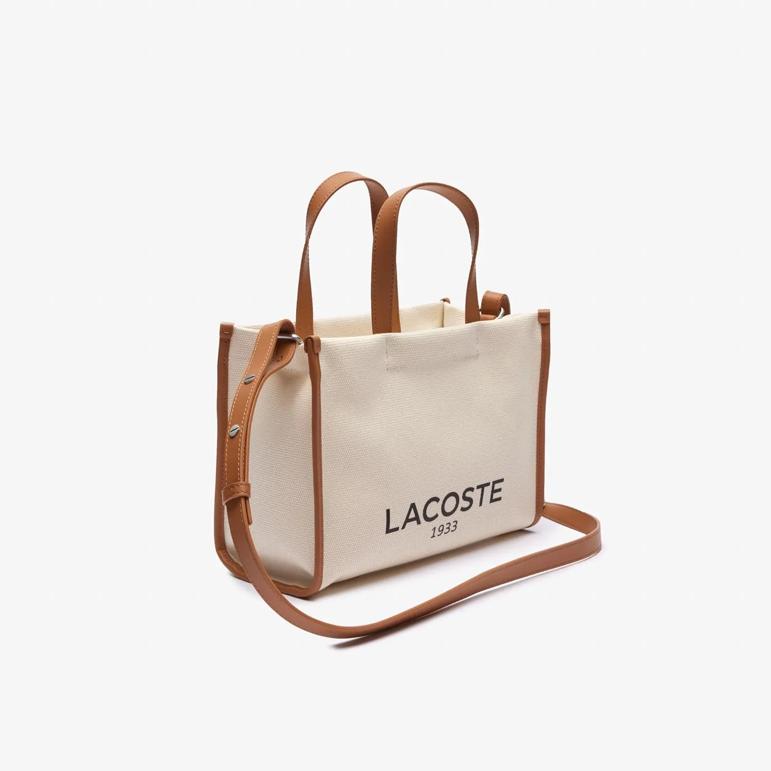 Lacoste Heritage Canvas Shopping Bag