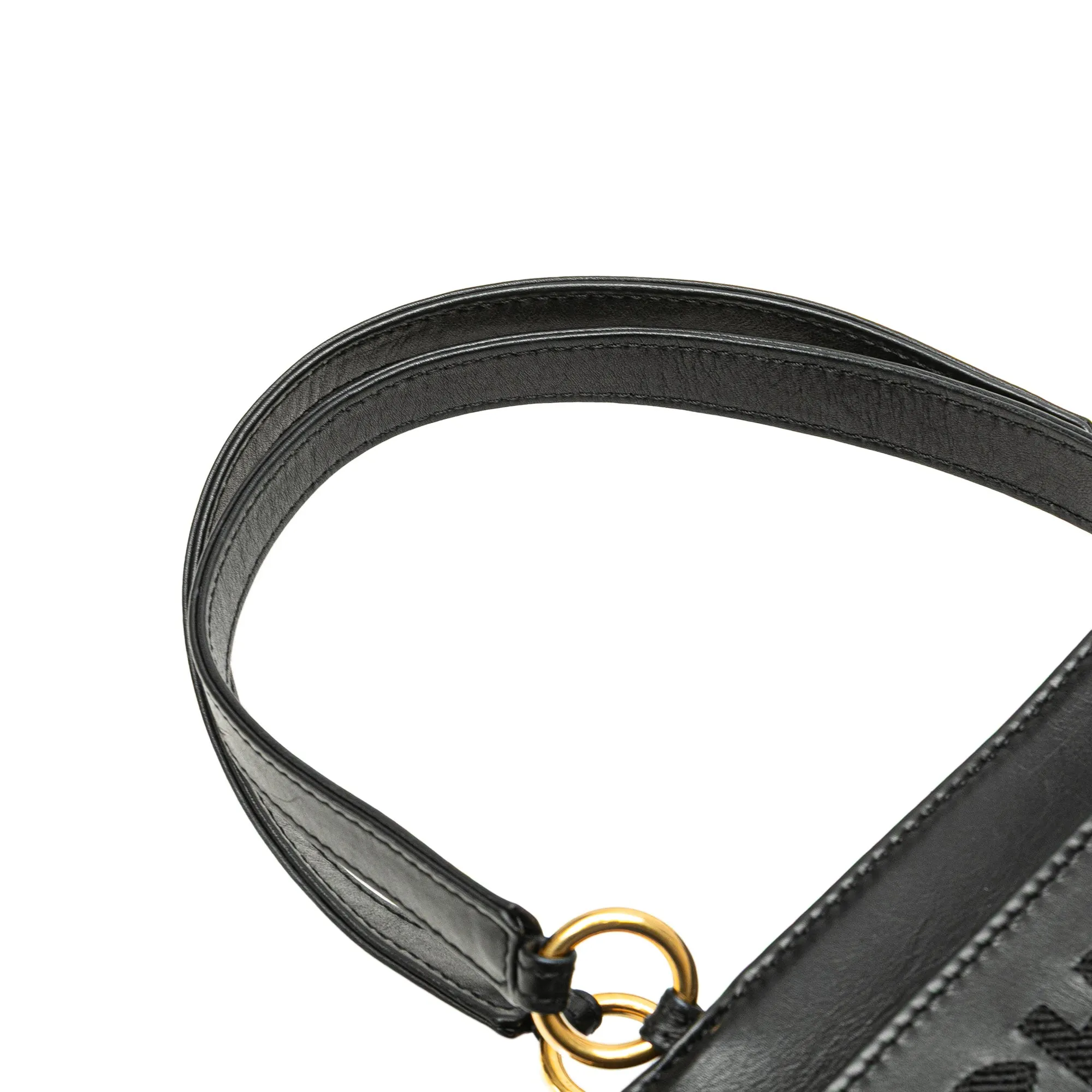 Lambskin Logo Tote