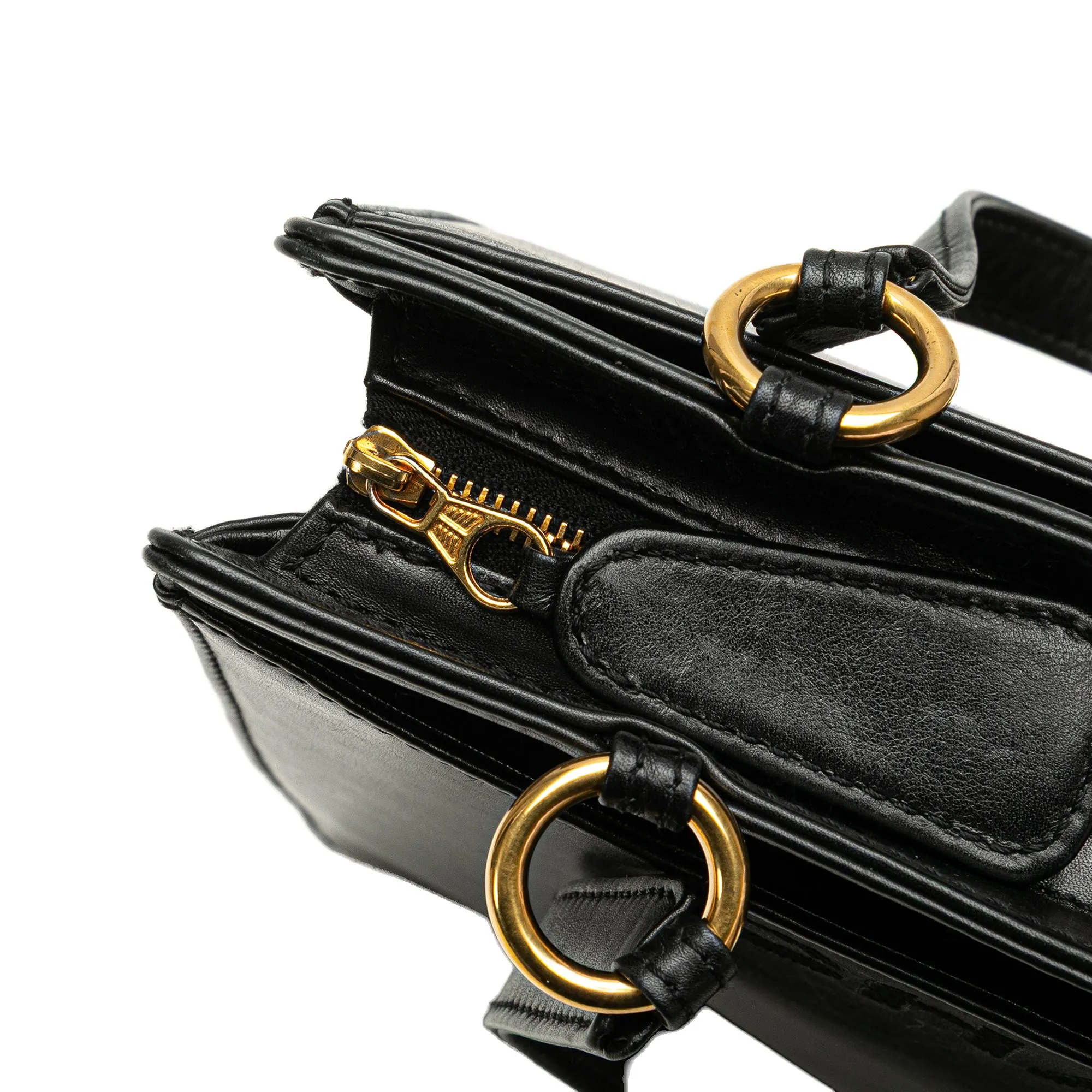 Lambskin Logo Tote