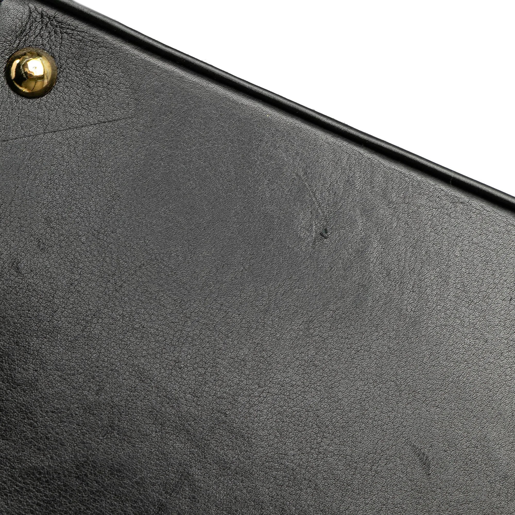 Lambskin Logo Tote