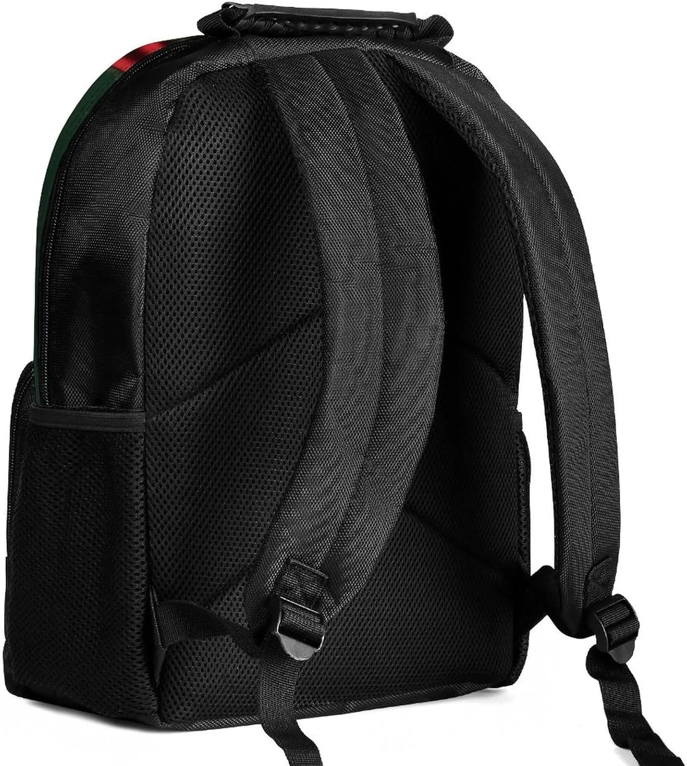 Laptop Backpack Round Ball Christmas Tree Daypack Computer Bag Travel Laptop Bag Casual Nurse Bag for Women Men
