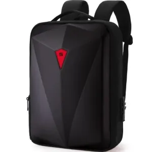 Laptop Backpack with Hardcase   USB Charging Port | Water Resistant