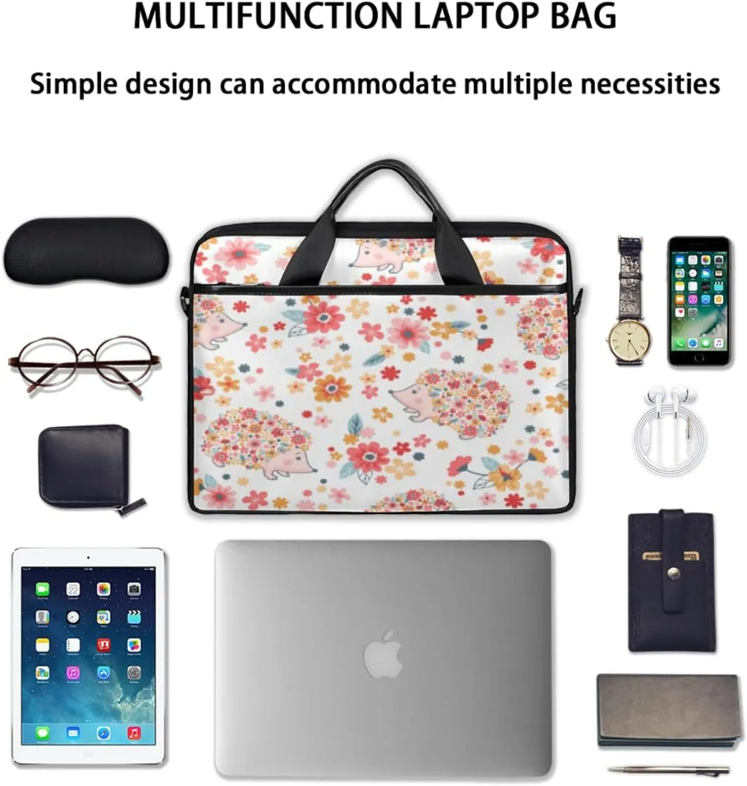 Laptop Bag 13-15 Inch Laptop Sleeve Case for Men Women Briefcase Messenger Bag Computer Shoulder Bag for Travel Work