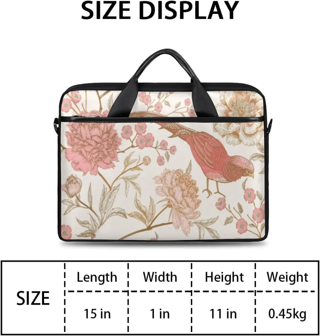 Laptop Bag Case Shoulder Messenger Carrying Bag 13 14 15 Inch Waterproof Computer Sleeve Cover