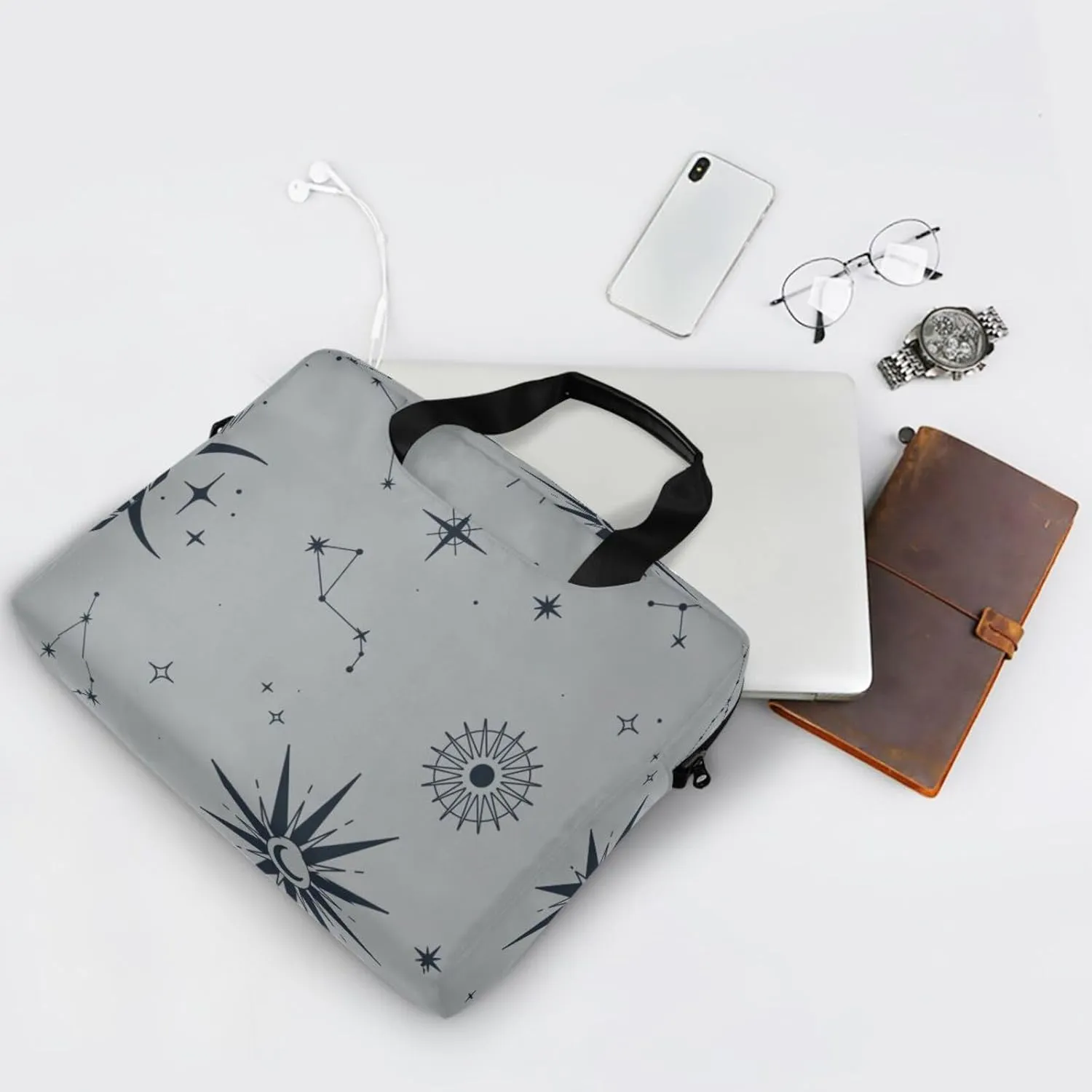 Laptop Bag for Women 15.6 Inch Laptop Tote Work Bag Professional Computer Briefcase Business Office Bag Handbag Multicolor 1