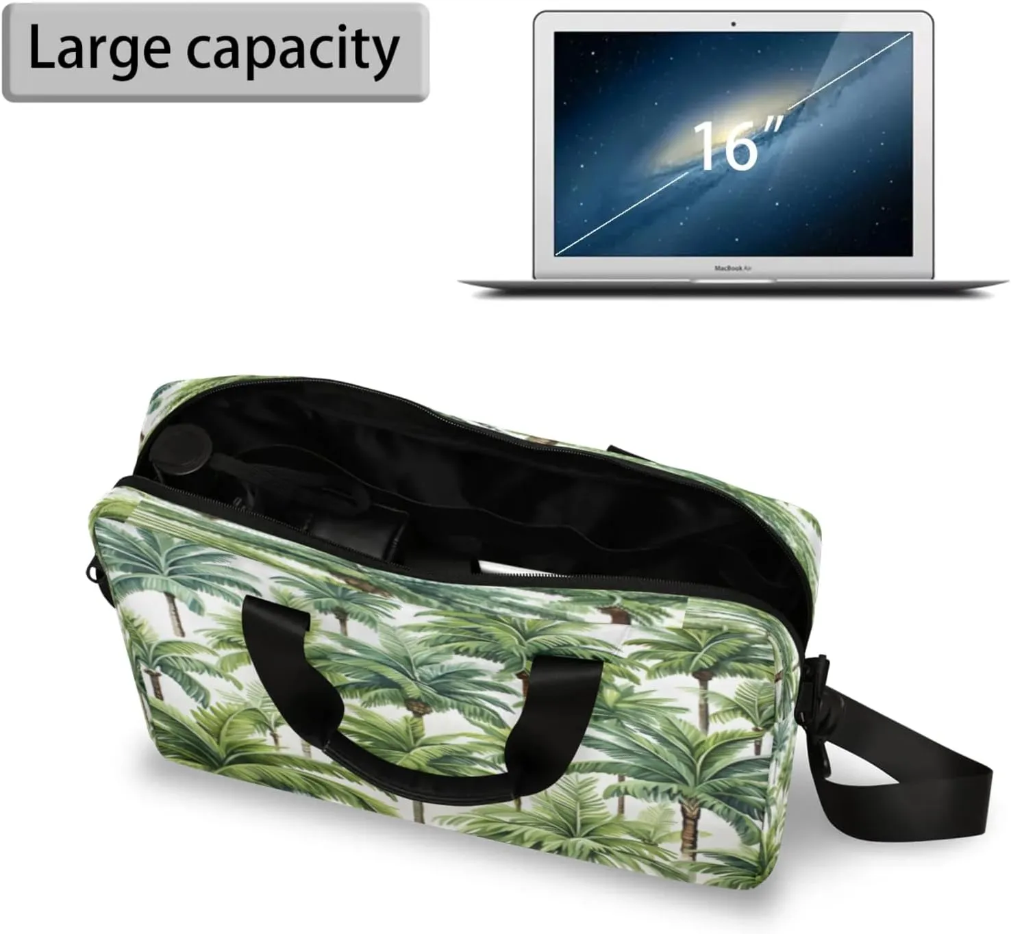 Laptop Carrying Case, Laptop and Tablet, Sleek Design, Water-Repellent Fabric, Business Casual, Casual Toploader