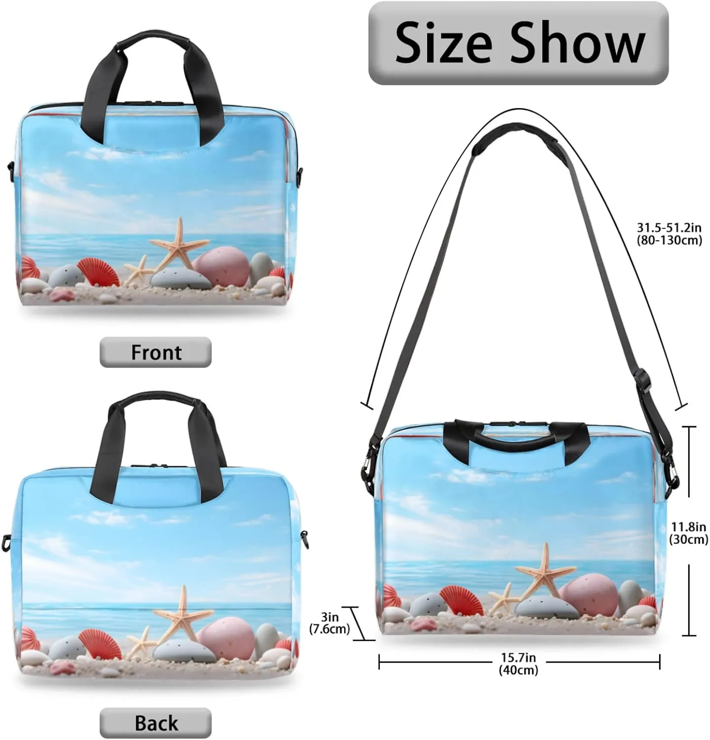 Laptop Carrying Case, Laptop and Tablet, Sleek Design, Water-Repellent Fabric, Business Casual, Casual Toploader