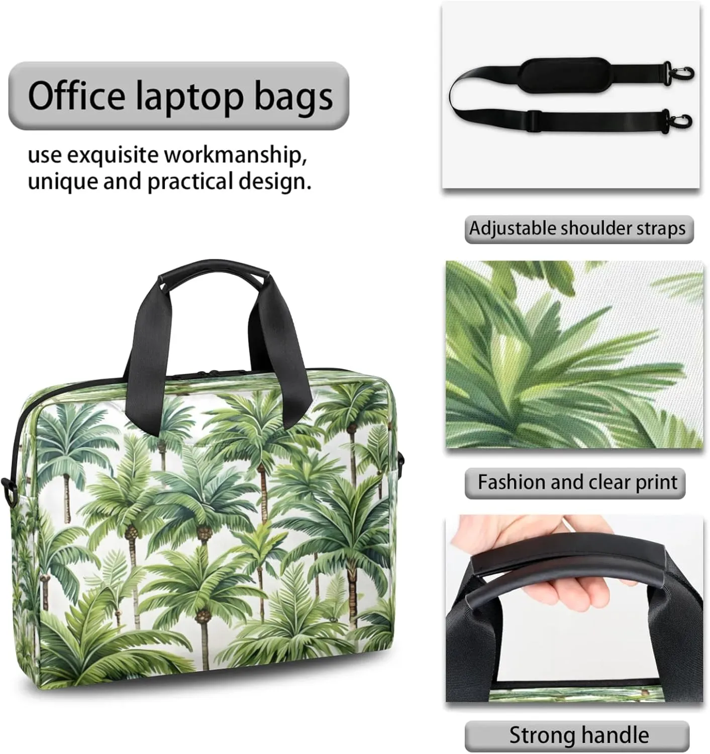 Laptop Carrying Case, Laptop and Tablet, Sleek Design, Water-Repellent Fabric, Business Casual, Casual Toploader