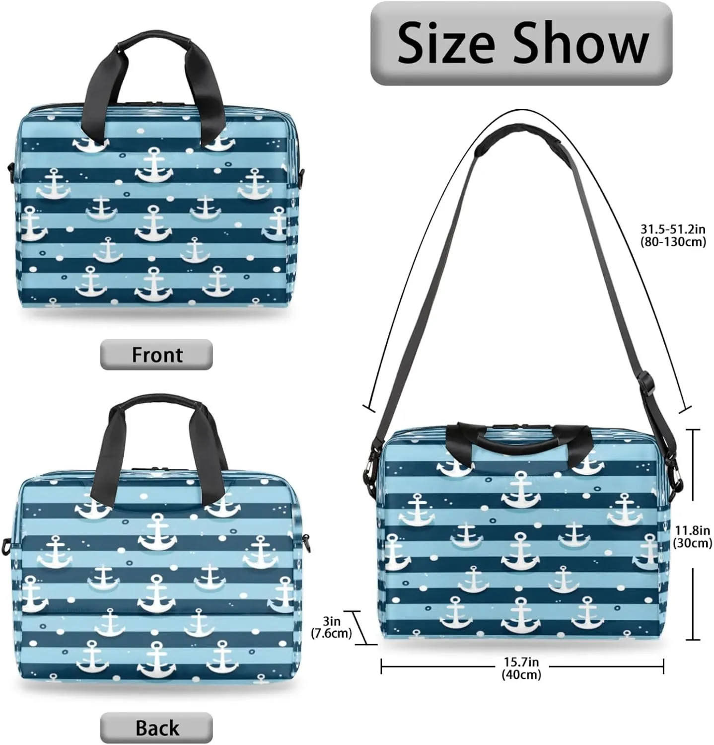 Laptop Carrying Case, Laptop and Tablet, Sleek Design, Water-Repellent Fabric, Business Casual, Casual Toploader