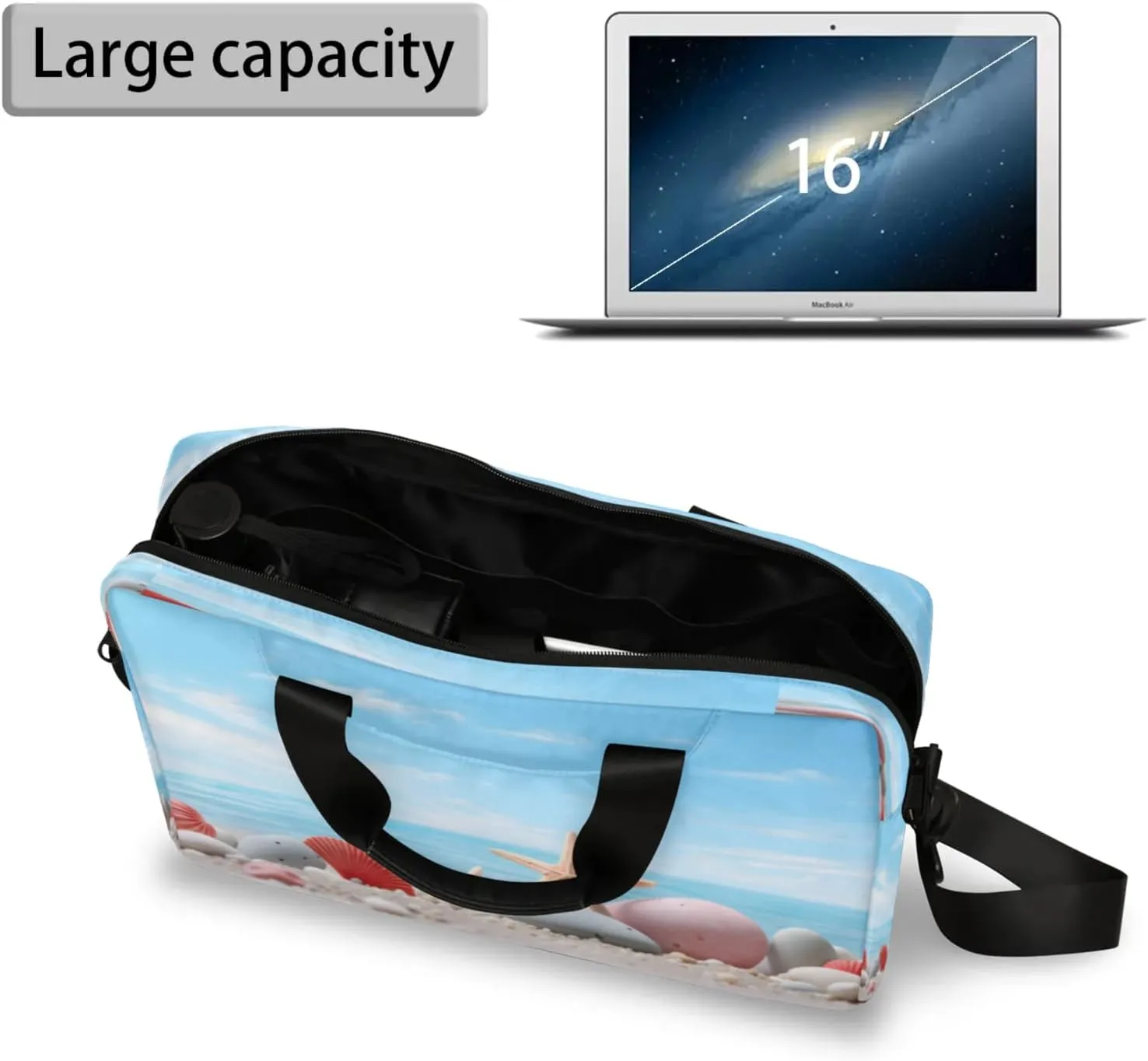 Laptop Carrying Case, Laptop and Tablet, Sleek Design, Water-Repellent Fabric, Business Casual, Casual Toploader