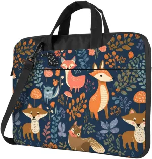 Laptop Crossbody Bag fit,Funny Pumpkin Laptop Briefcase, Suitable for teachers students Office Workers