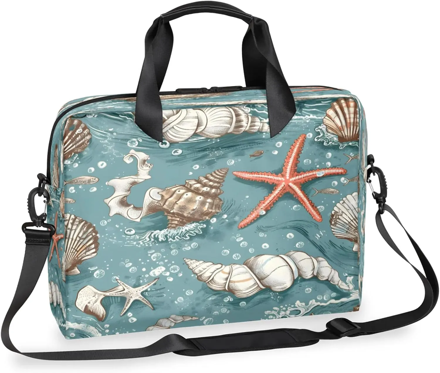 Laptop Shoulder Bag Compatible with Handle, Messenger Shoulder Case for Laptop or Tablet, Laptop Carrying Case