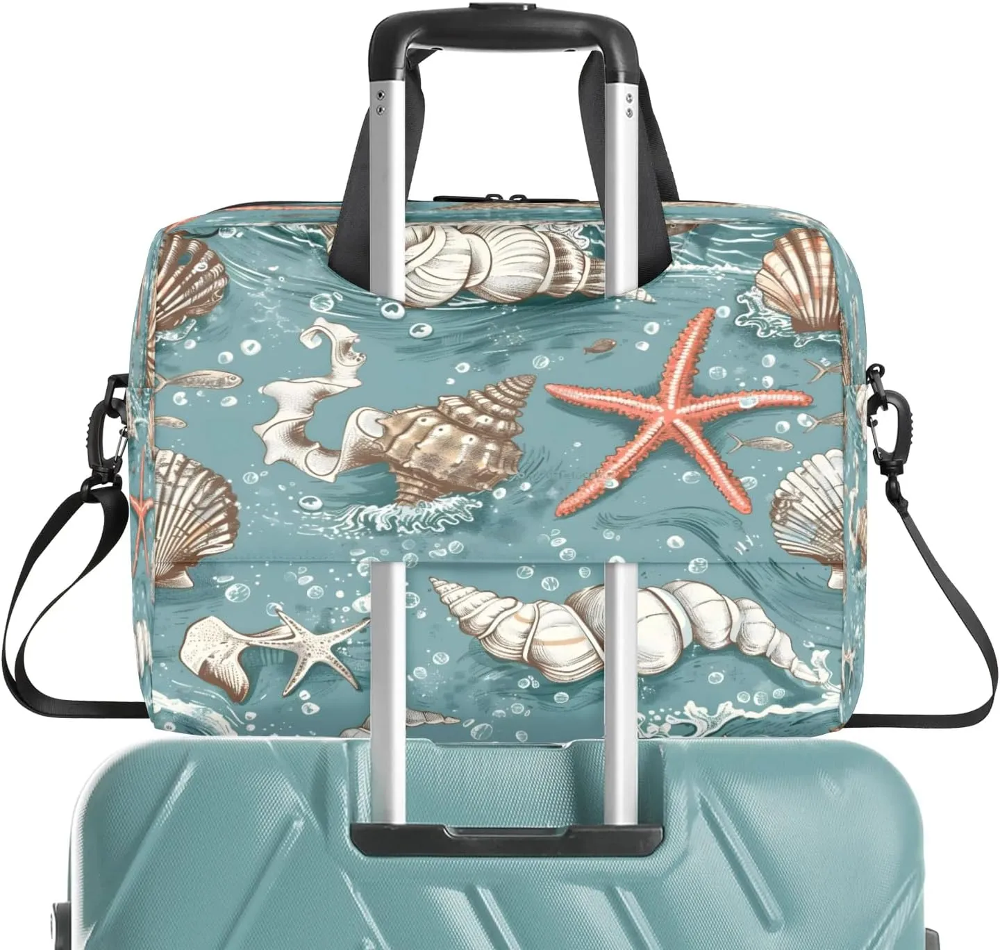 Laptop Shoulder Bag Compatible with Handle, Messenger Shoulder Case for Laptop or Tablet, Laptop Carrying Case