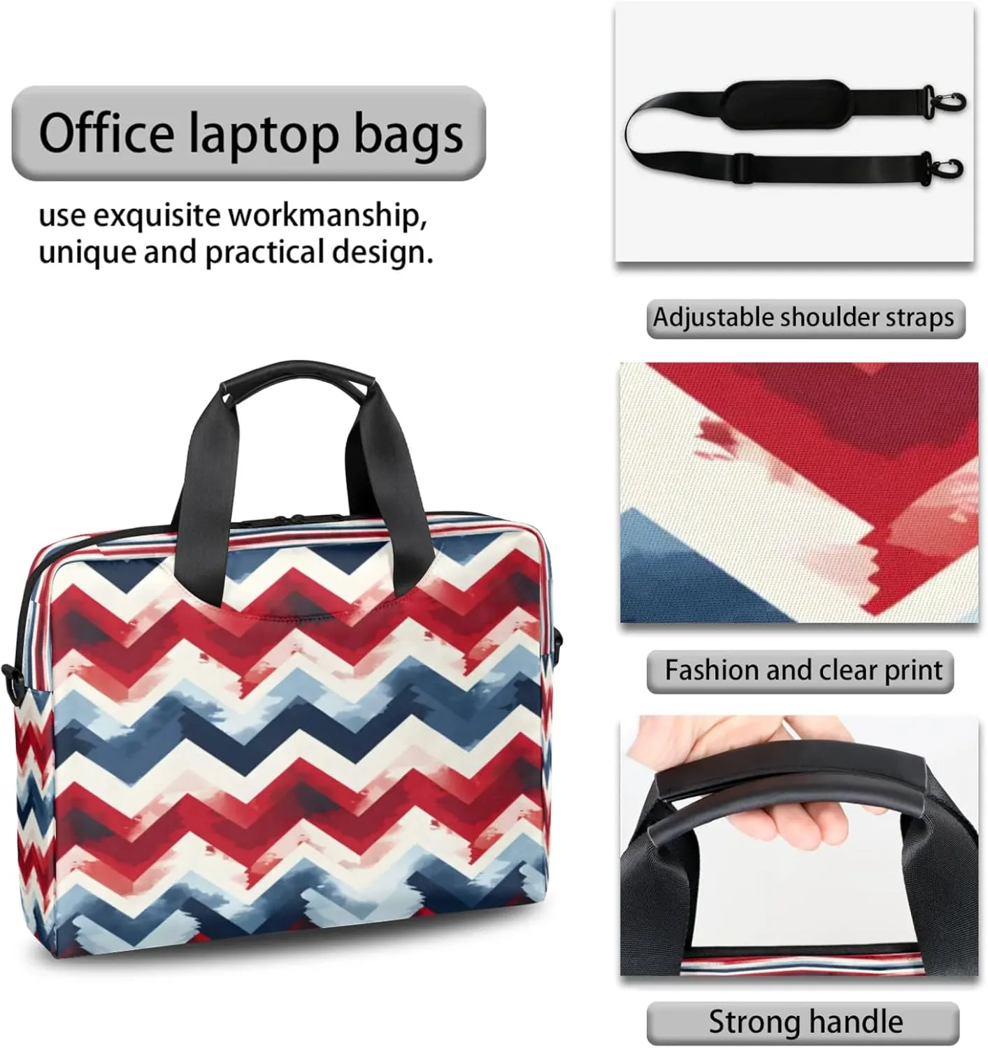 Laptop Shoulder Bag Compatible with Handle, Messenger Shoulder Case for Tablet, Laptop Carrying Case