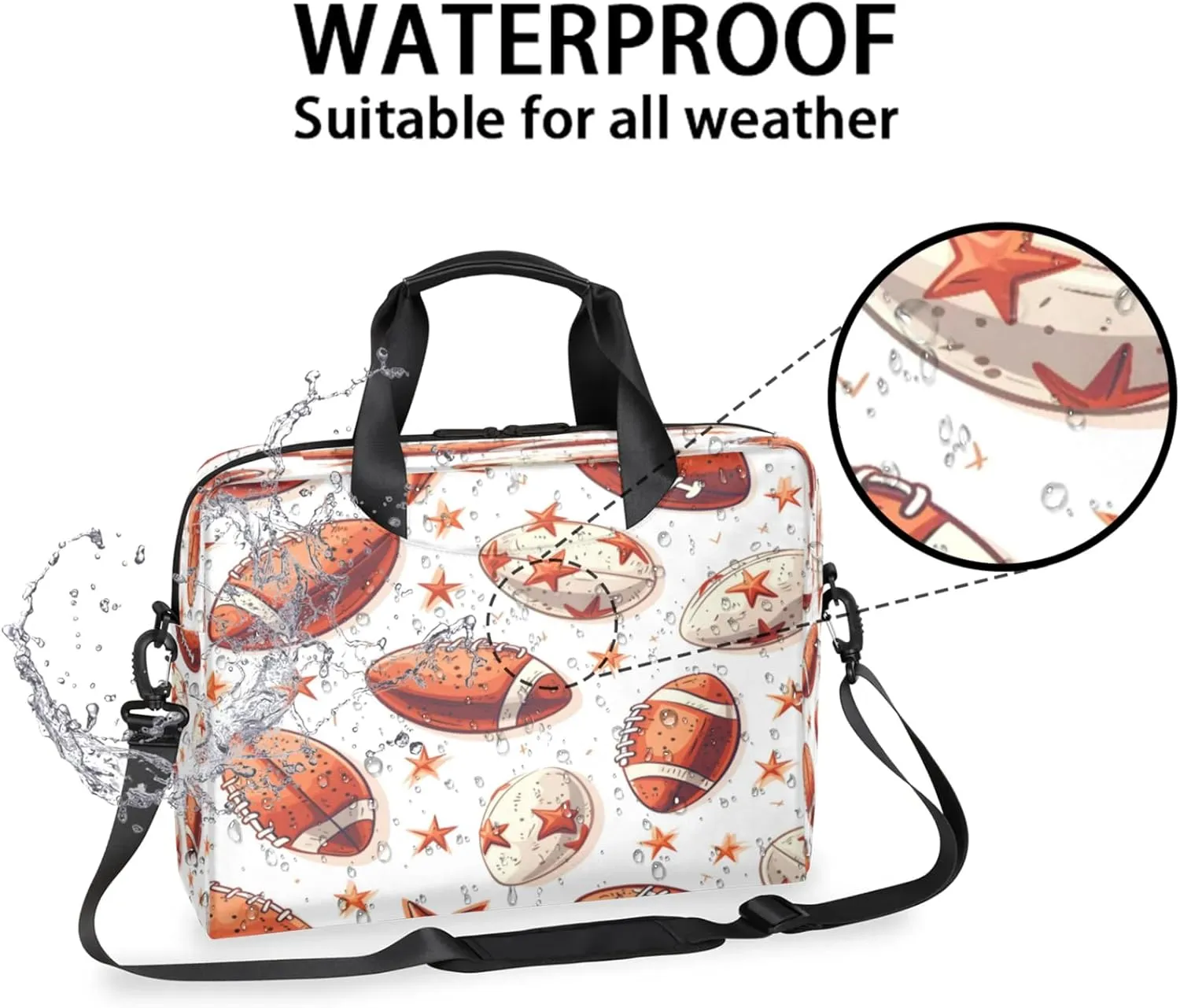 Laptop Shoulder Bag Compatible with Handle, Messenger Shoulder Case for Tablet, Laptop Carrying Case