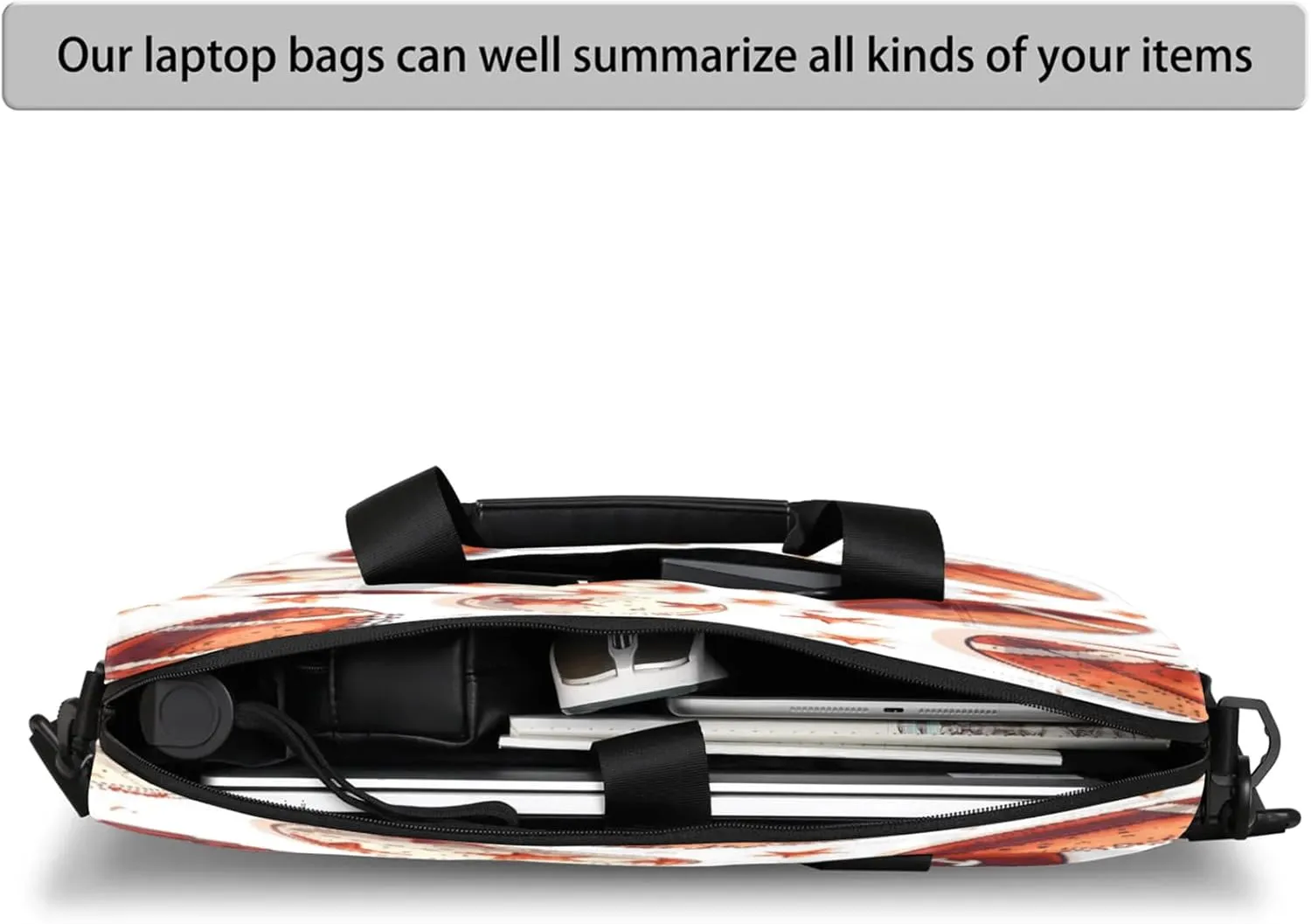 Laptop Shoulder Bag Compatible with Handle, Messenger Shoulder Case for Tablet, Laptop Carrying Case