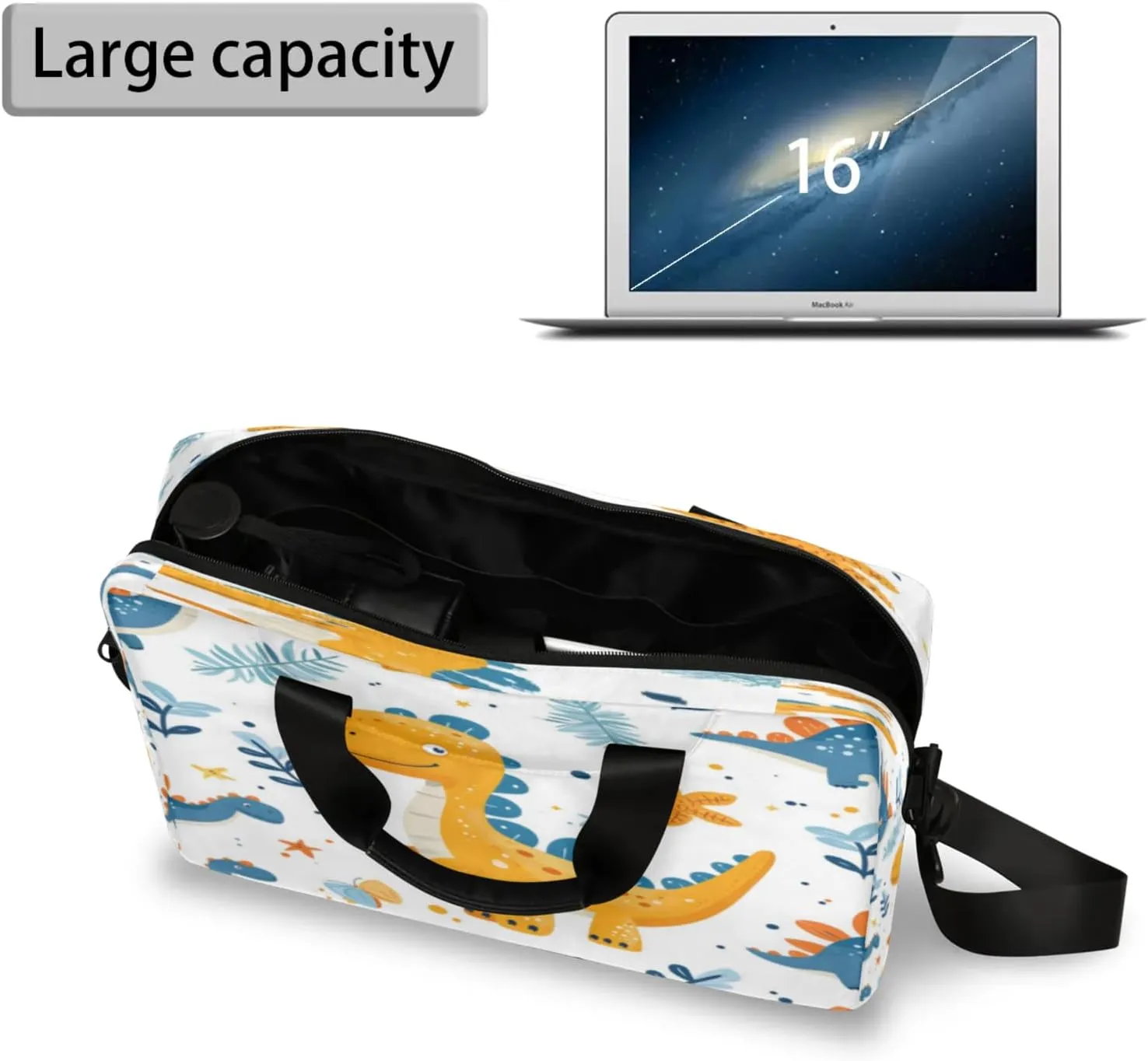 Laptop Shoulder Bag Compatible with Handle, Messenger Shoulder Case for Tablet, Laptop Carrying Case