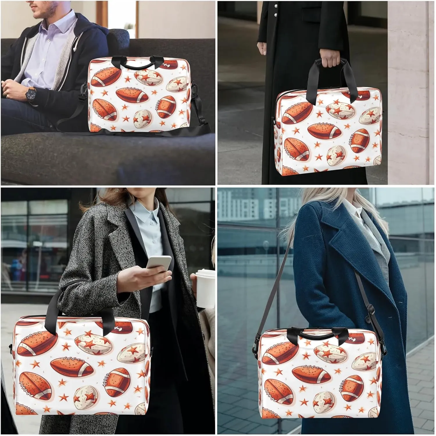 Laptop Shoulder Bag Compatible with Handle, Messenger Shoulder Case for Tablet, Laptop Carrying Case