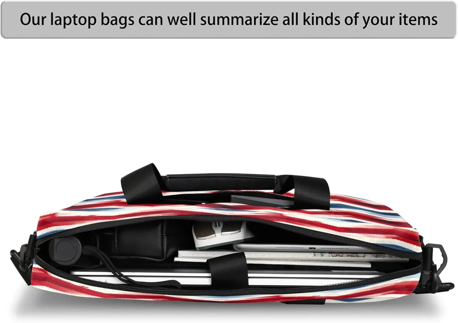 Laptop Shoulder Bag Compatible with Handle, Messenger Shoulder Case for Tablet, Laptop Carrying Case