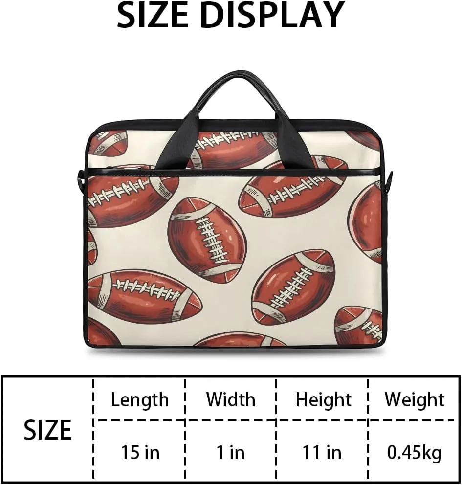 Laptop Shoulder Bag Computer Bag 13-15 Inches Laptop Carrying Case with Shoulder Strap for Women Men